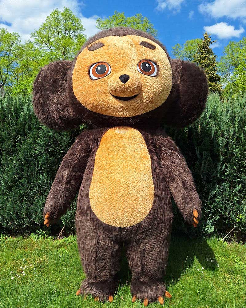 Cheburashka Maskottchen in Osnabrück bei Riesenfreunde